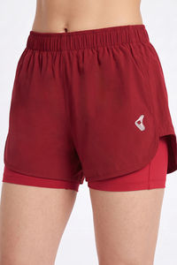 Zelocity Moisture Wicking Training Short - Deep Claret — thumbnail 4
